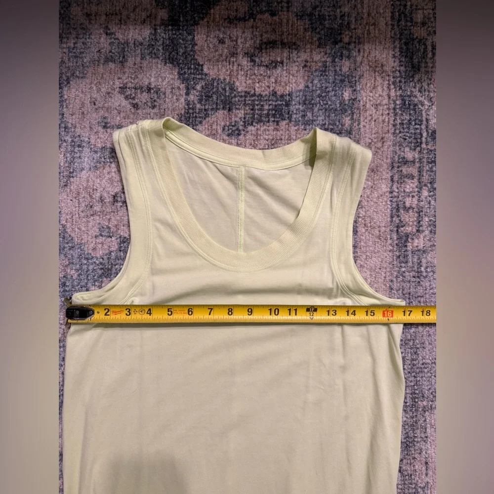 Lululemon All Yours Yellow‎ Tank Maxi Dress Size 6 Pristine Condition